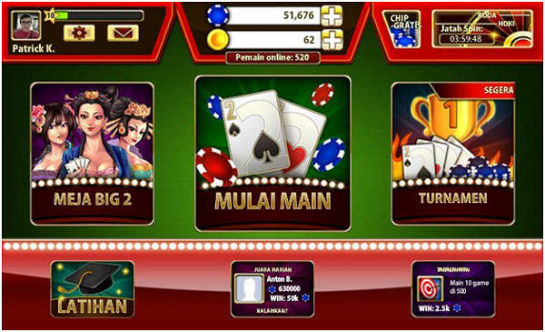 Memainkan Game Big 2 Bonanza Ternyata Bisa Hilangkan Rasa Frustrasi